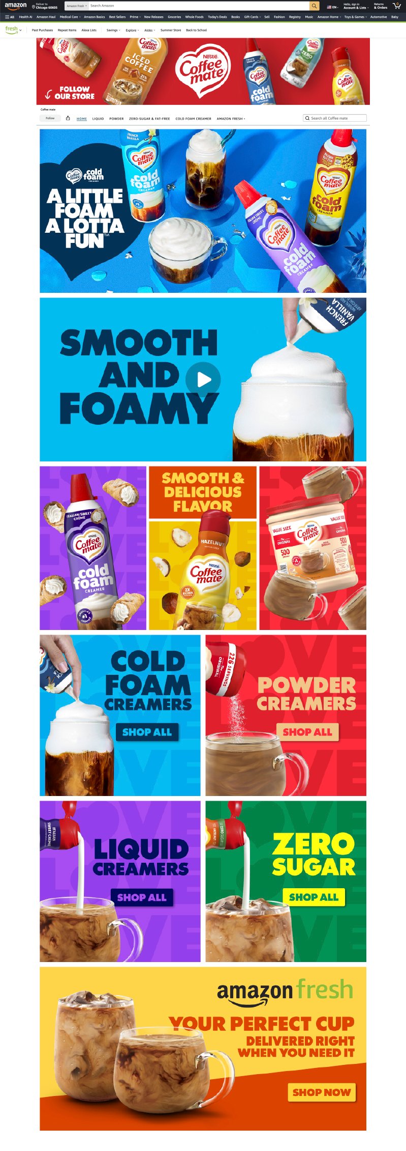Coffee Mate Amazon Storefront