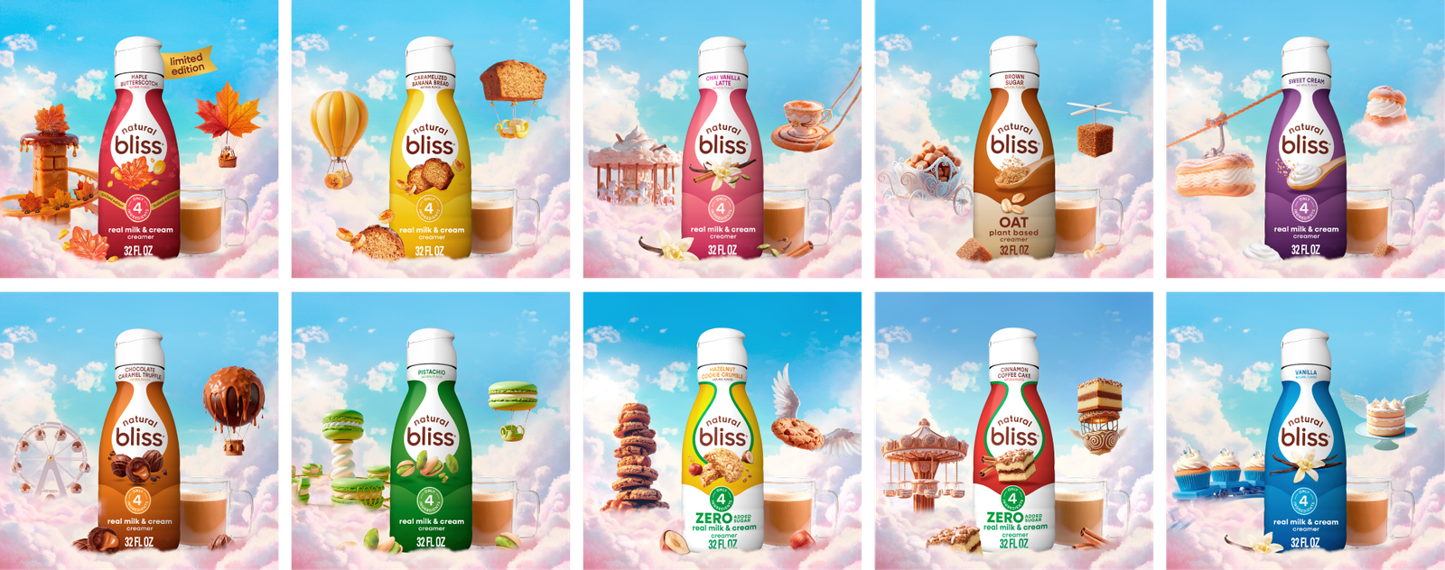 Natural Bliss Flavors