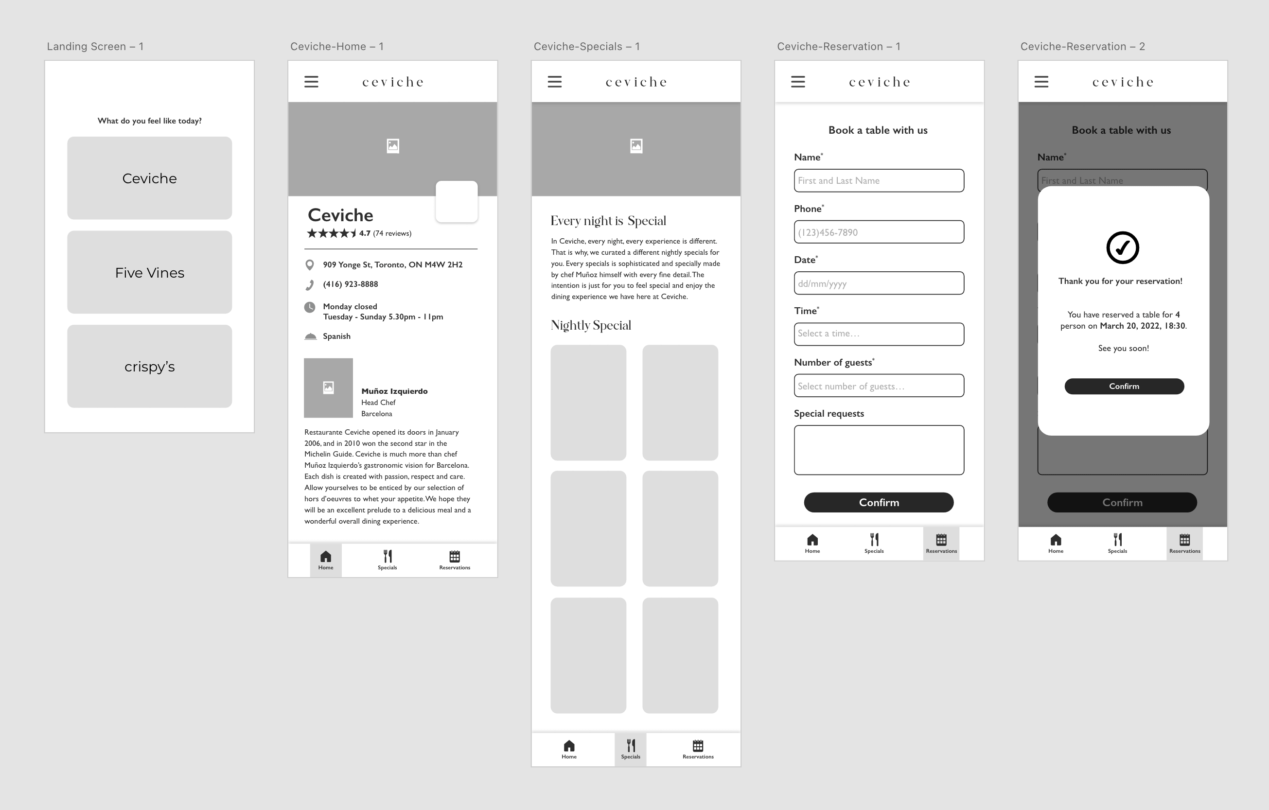 application sketch